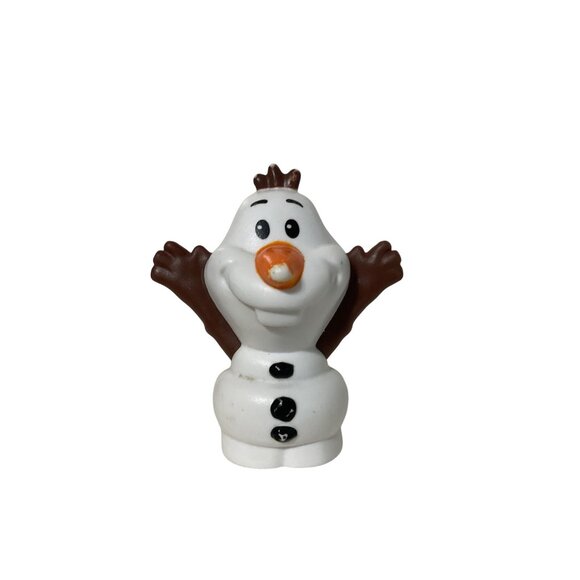 Fisher Price Little People Disney Elsas Ice Palace Playset Ggv29 Olaf The Snowma - Picture 1 of 5